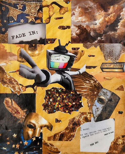 Glitter and Gold (November 2024); Collage