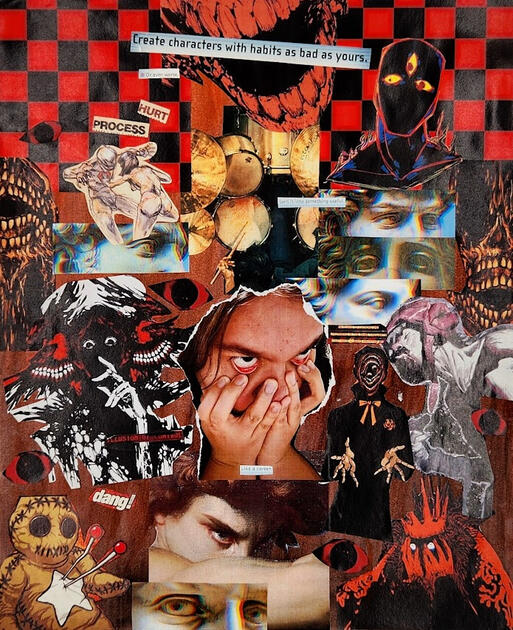 Rage Red (November 2024); Collage