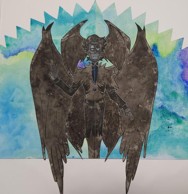 Mockery (September 2024); Gouache on Paper