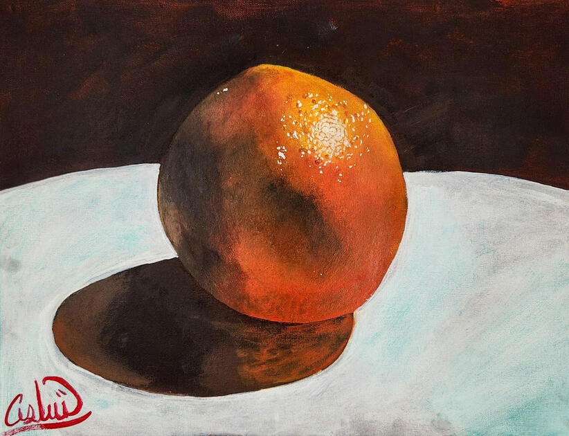 Untitled (April 2023); Acrylic on Canvas